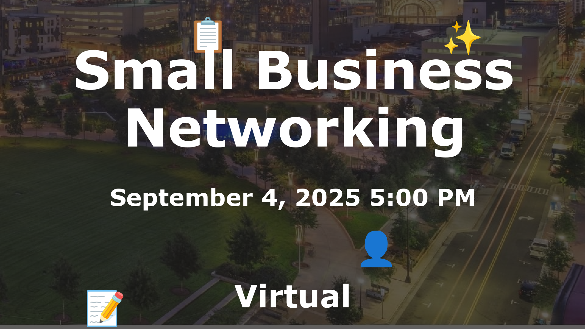Small Business Networking event image